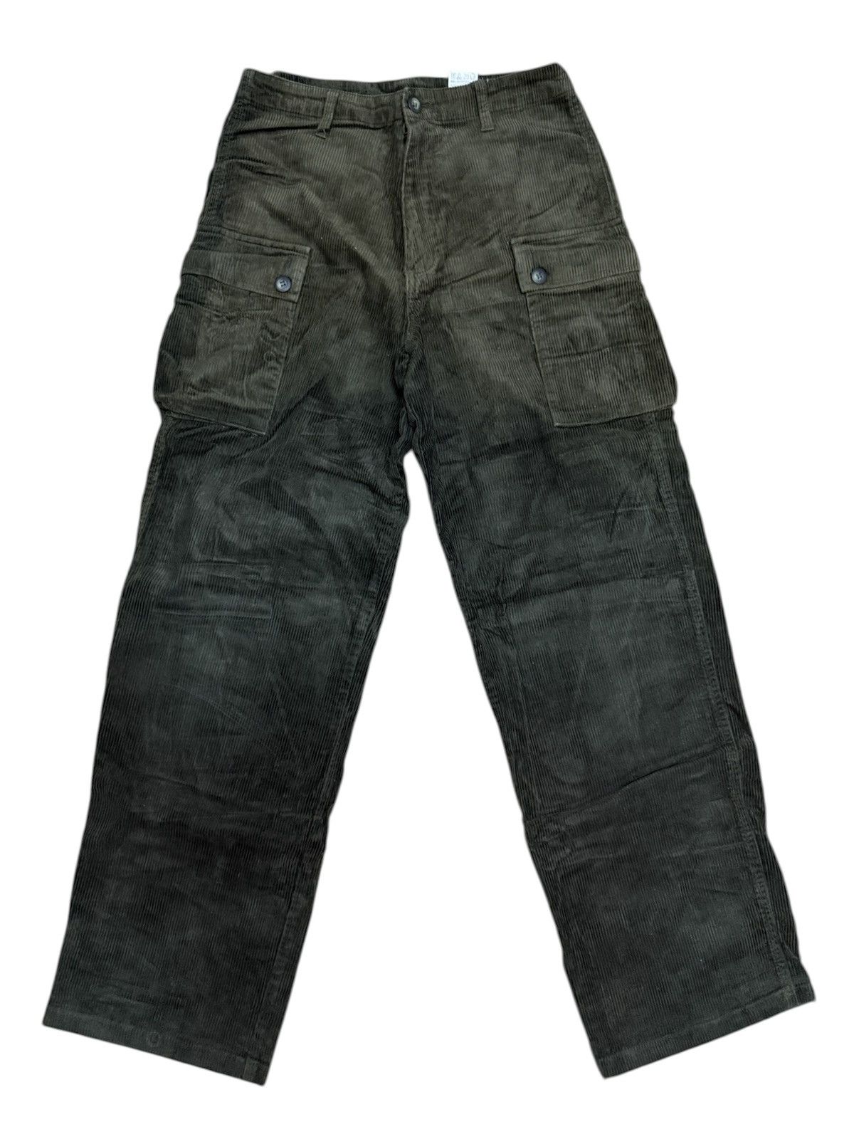 Japanese Brand African Beat Club Corduroy Cargo Pants / Monkey Pants Size US 28 / EU 44 - 1 Thumbnail