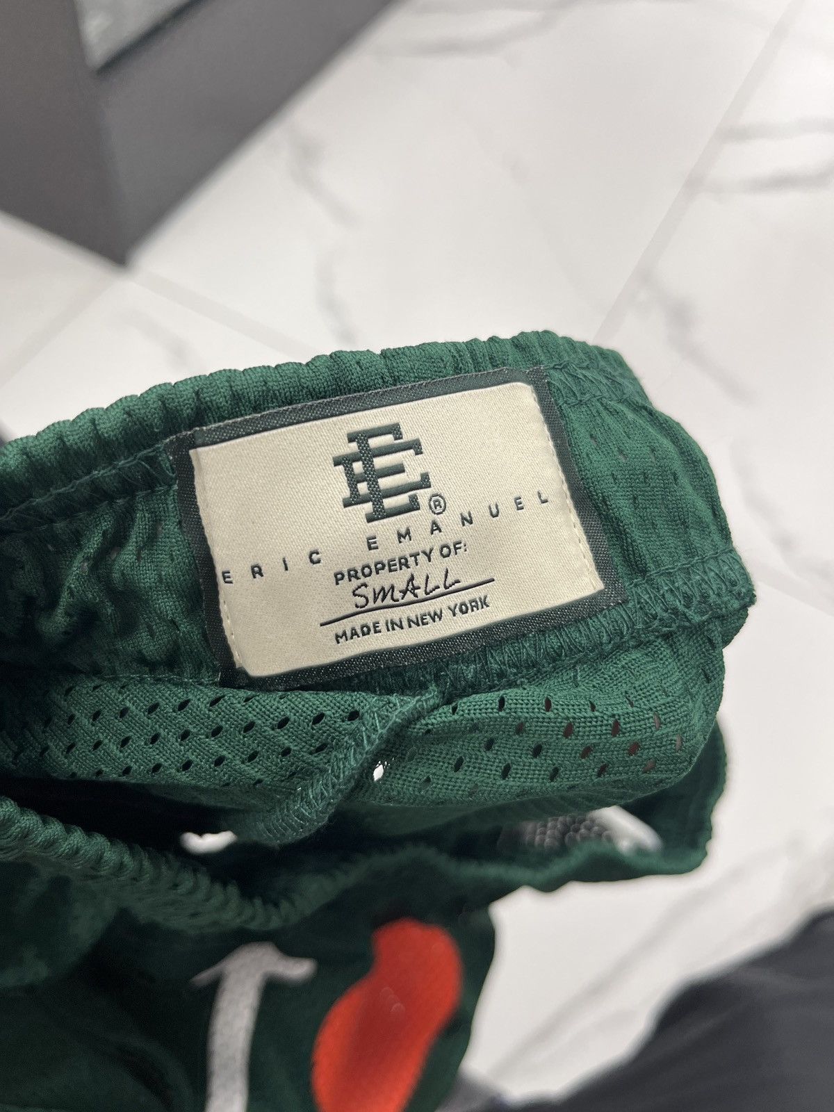 Eric Emanuel Eric Emanuel EE I Love New York Short "Green/White" Size US 30 / EU 46 - 3 Thumbnail
