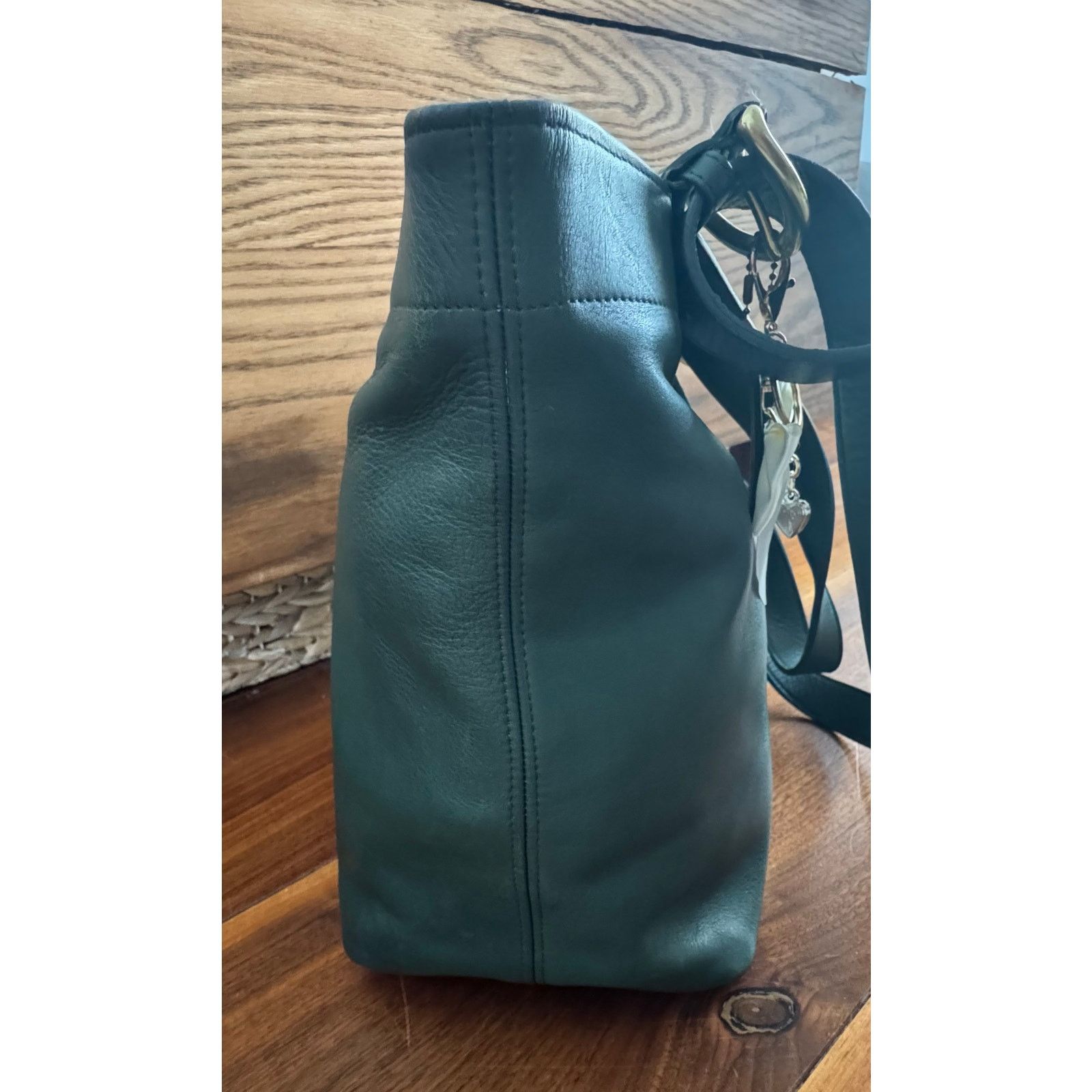 Coach EXCELLENT Coach Vintage Oversized Waverly Shoulder Green Size ONE SIZE - 5 Thumbnail