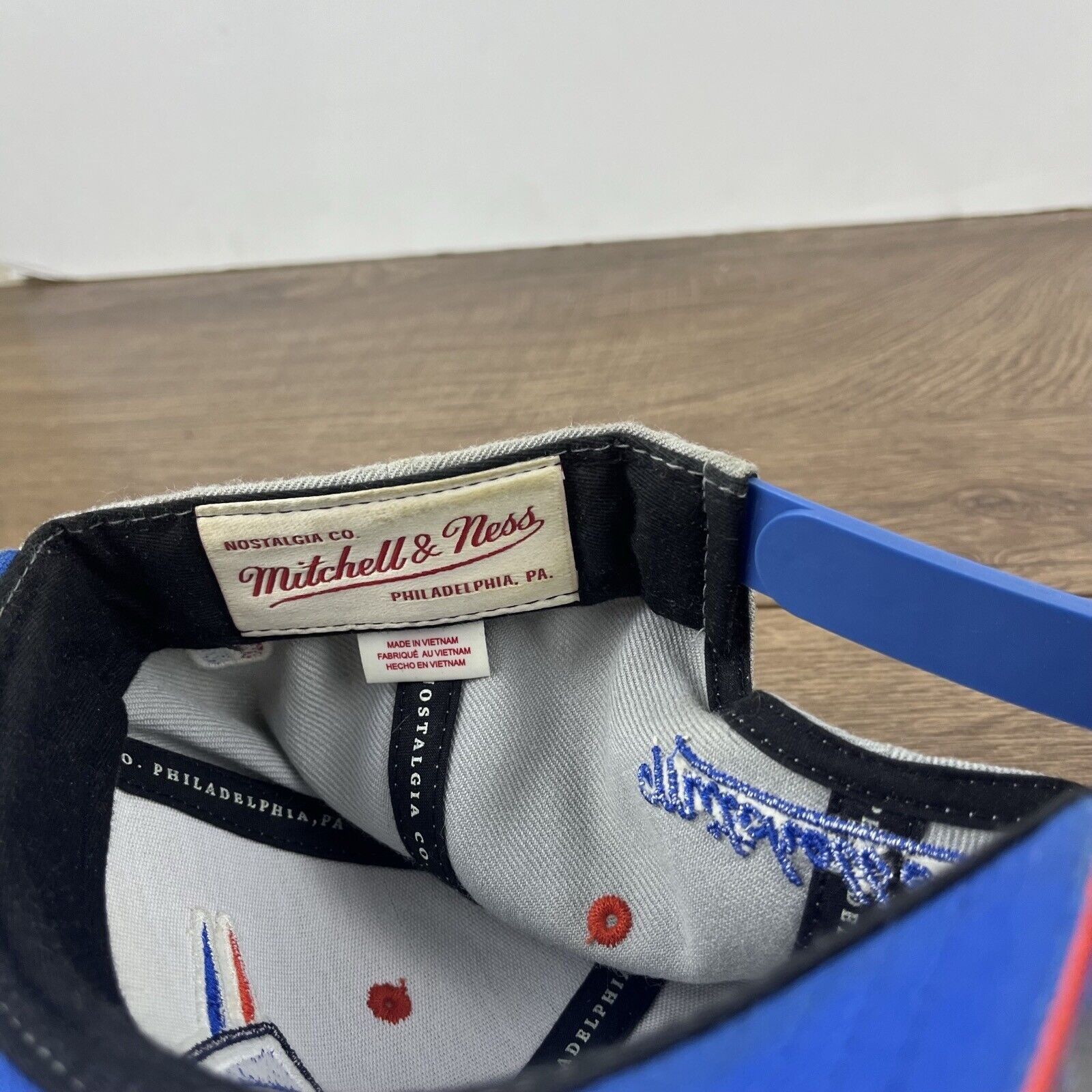 Mitchell & Ness Oklahoma City Thunder Hat Mitchell & Ness Snapback Gray Hat Size ONE SIZE - 19 Thumbnail