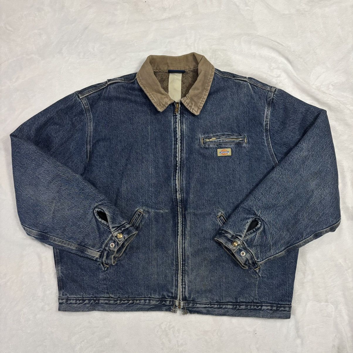Carhartt Vintage Dickies Denim Detroit Jacket 90s Blanket Lined XXL Size US XXL / EU 58 / 5 - 1 Thumbnail