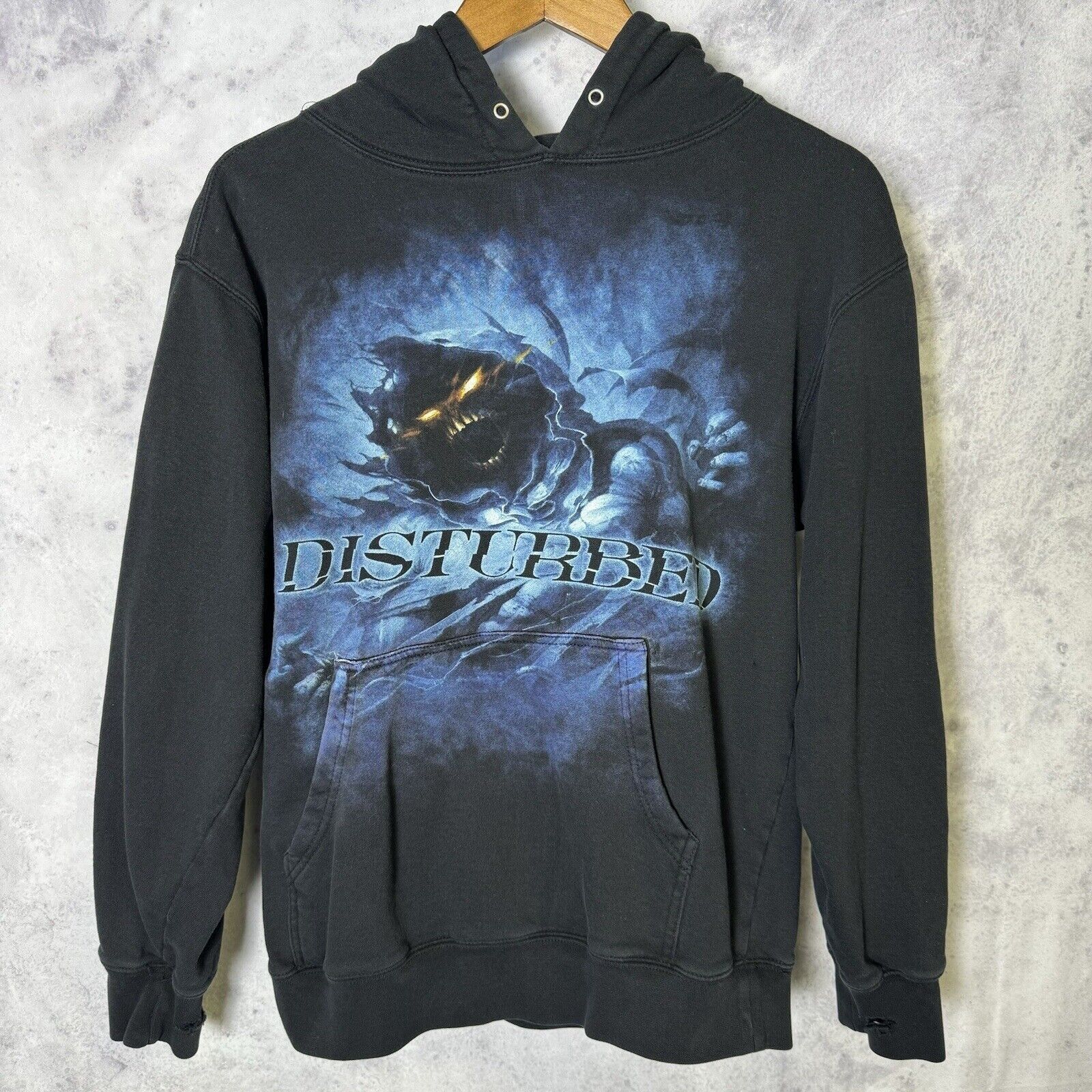 Band Tees Disturbed Asylum Band Hoodie Adult Small Black Big Print Roc Size US S / EU 44-46 / 1 - 1 Thumbnail
