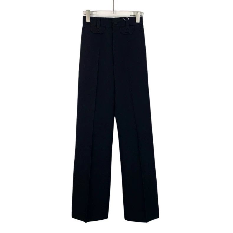 Gucci Gucci Black wool casual suit trousers 2502-Nextarrow Size 36R - 1 Thumbnail