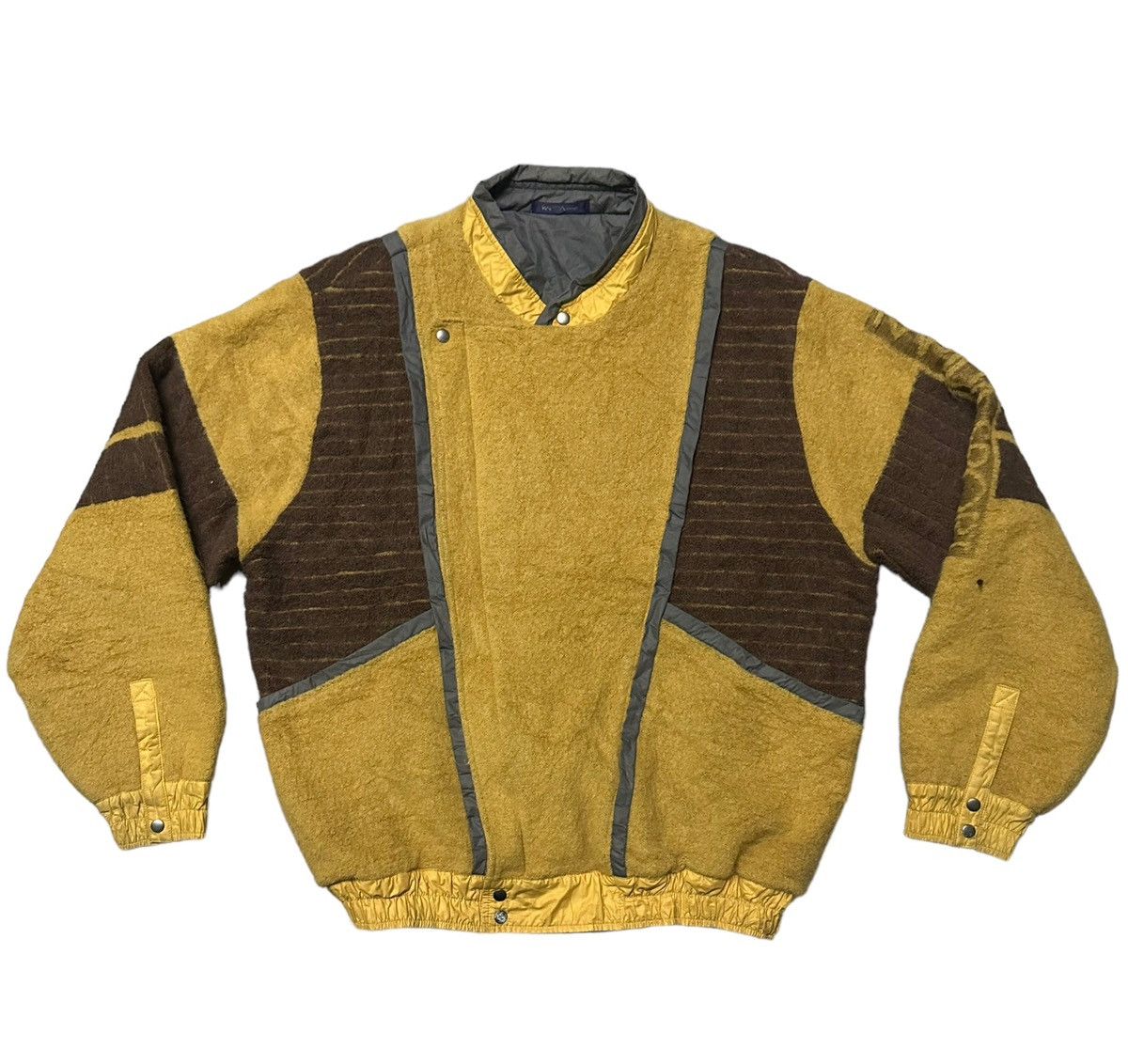 Issey Miyake Rapida sport wool bomber jacket Size US M / EU 48-50 / 2 - 8 Thumbnail