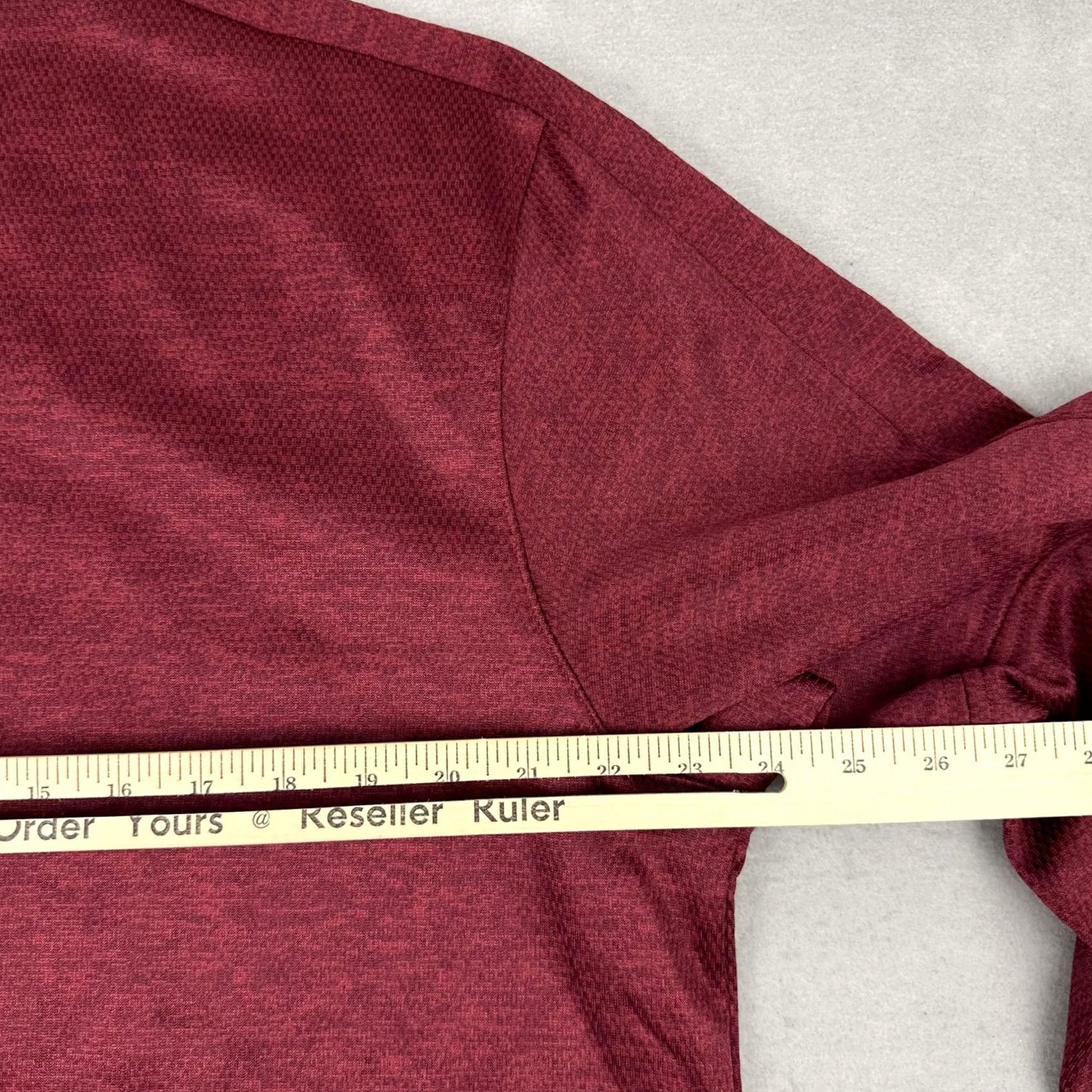 Adidas Adidas Baseball Sweatshirt Mens L Maroon Gray Crewneck Pullover Performance Size US L / EU 52-54 / 3 - 6 Thumbnail