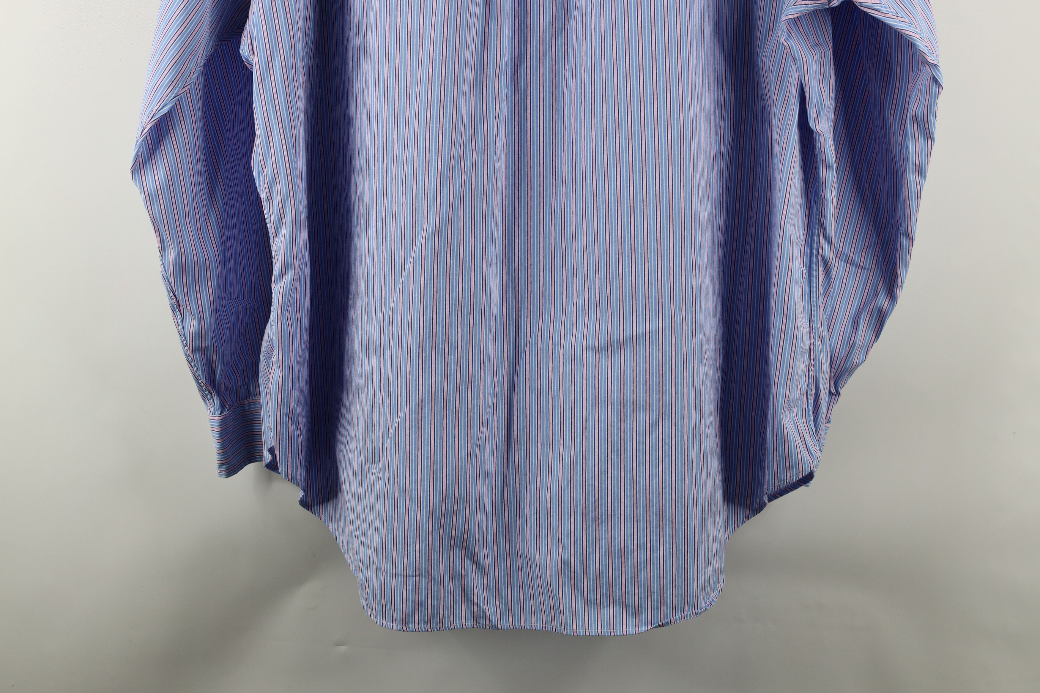 Polo Ralph Lauren Vintage 90s Ralph Lauren Fit Button Down Shirt Striped Pink Size US M / EU 48-50 / 2 - 9 Thumbnail