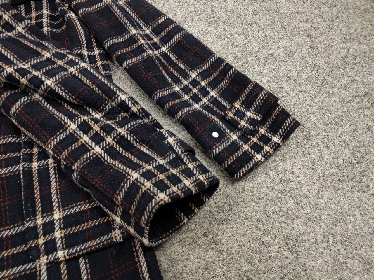 Paolo Pecora Paolo Pecora Design Duffle Checkered coat Wool Jacket Size US S / EU 44-46 / 1 - 12 Thumbnail
