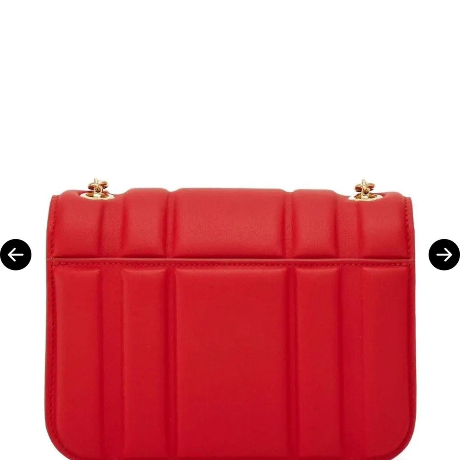 Salvatore Ferragamo Ferragamo Gancini Mini Leather Shoulder Bag, Red Size ONE SIZE - 3 Thumbnail