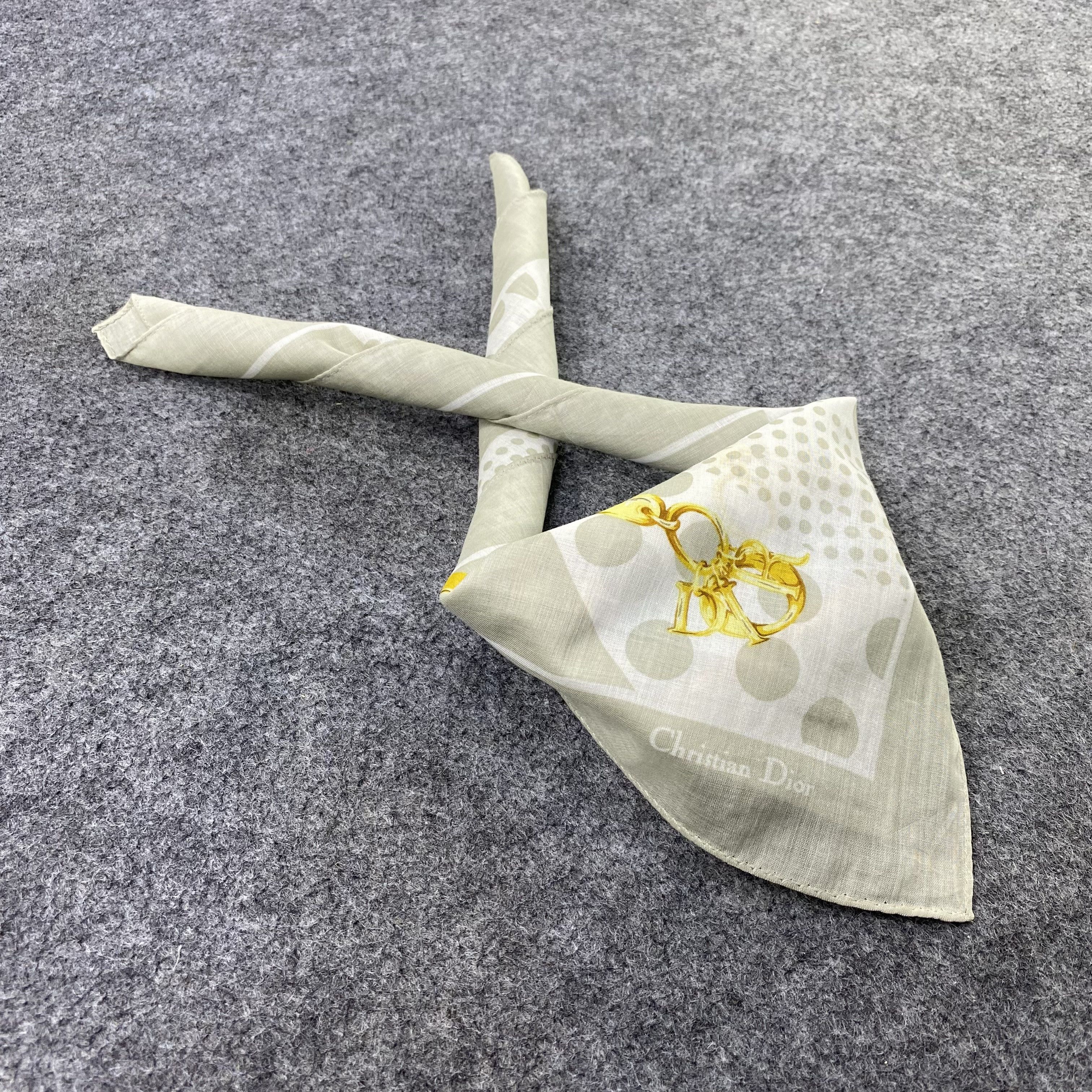 Vintage Christian Dior Handkerchief Neckerchief Bandana-B1901 Size ONE SIZE - 1 Thumbnail