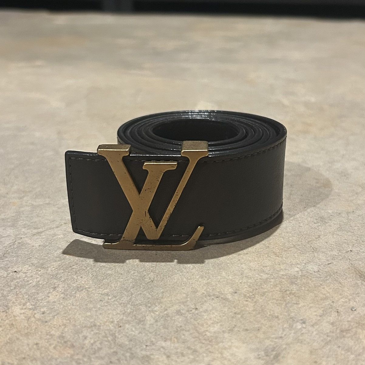 Designer × Louis Vuitton × Vintage Vintage Louis Vuitton LV Initials ...