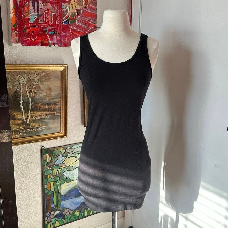 Forever 21 forever 21 black bodycon tank dress Size S / US 4 / IT 40 - 1 Thumbnail
