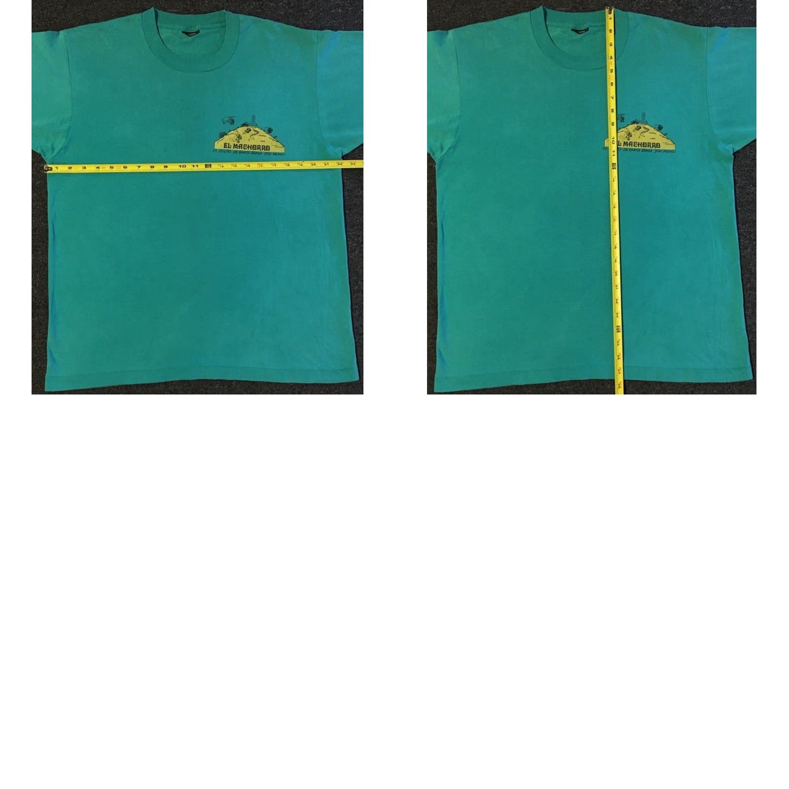 Vintage Vtg 80s Cerro El Machorro Faded Distress Mexico Shirt M Beach Surf Biker Grunge Shirt Mens M Green 90s Vintage Accessories USA Size US M / EU 48-50 / 2 - 10 Thumbnail