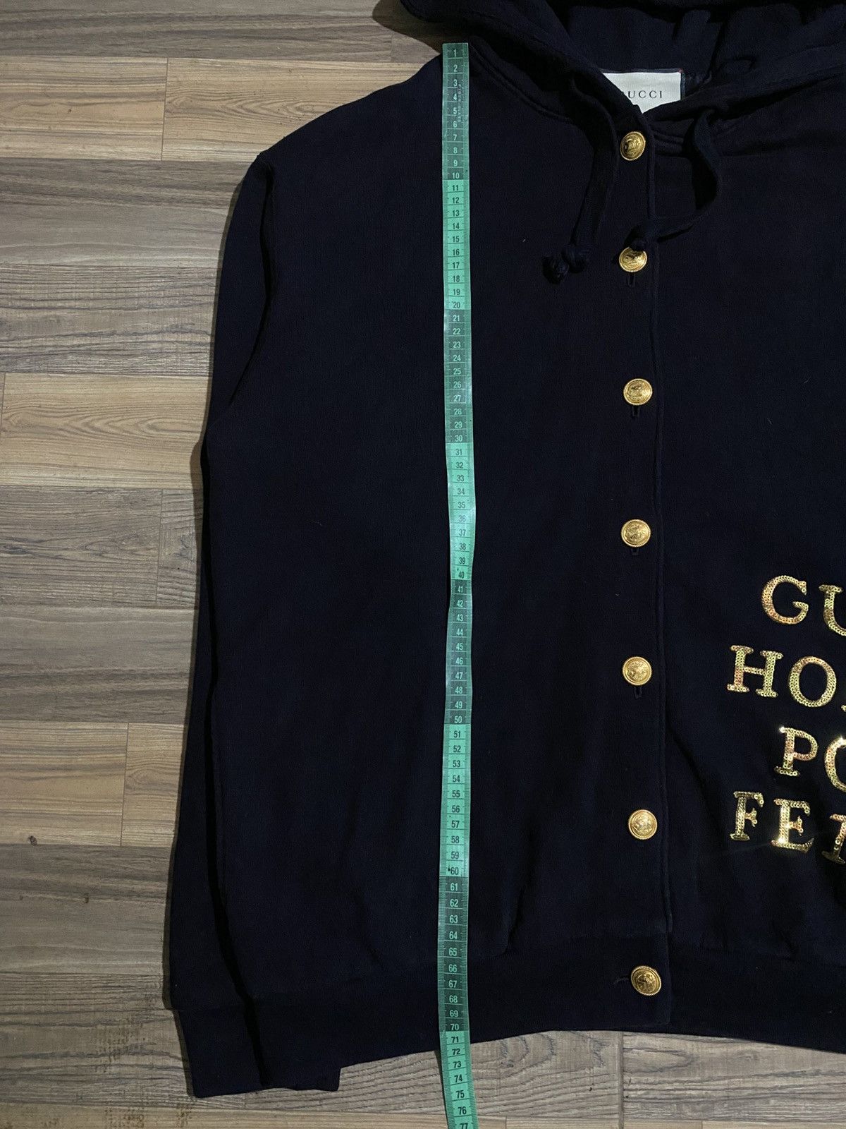 Gucci GUCCI HOMME POUR FEMME HOODIE Size L / US 10 / IT 46 - 12 Thumbnail