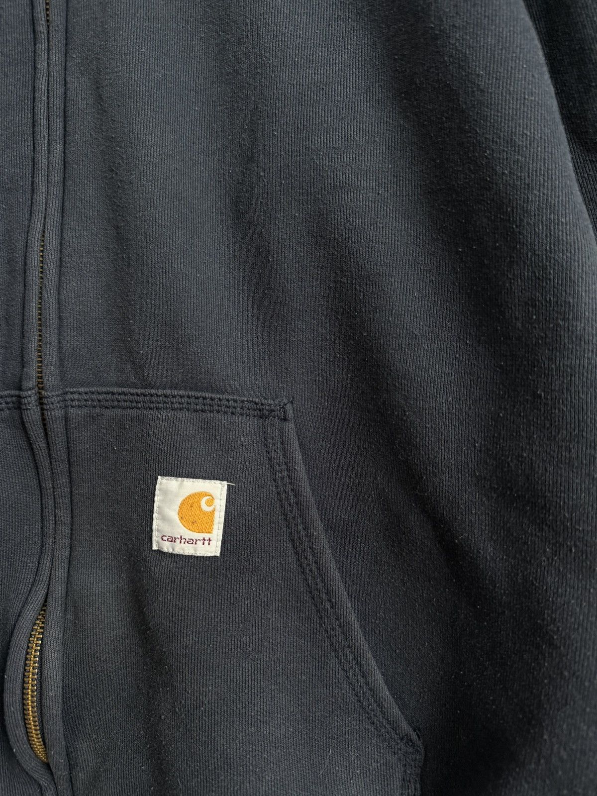 Carhartt × Vintage Vintage Carhartt loose fit baggy zip hoodie XL skate workwear Size US XL / EU 56 / 4 - 3 Thumbnail