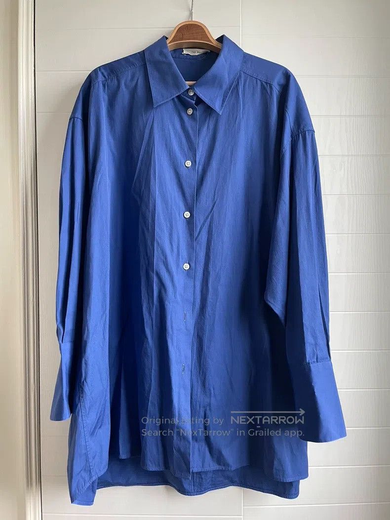 The Row The Row Blue Shirt Size S / US 4 / IT 40 - 2 Thumbnail