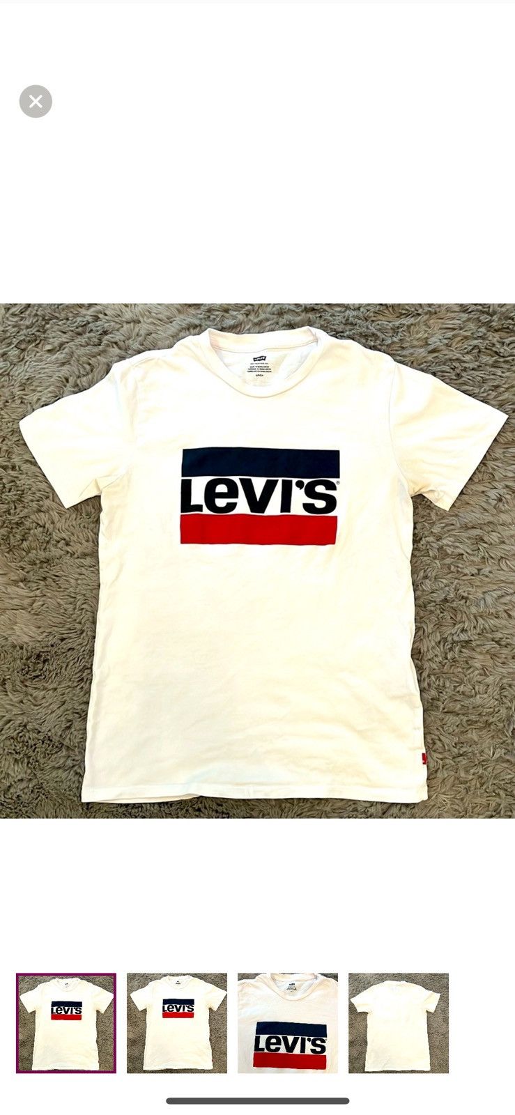 Levi's LEVIS T-SHIRT Size S / US 4 / IT 40 - 1 Thumbnail