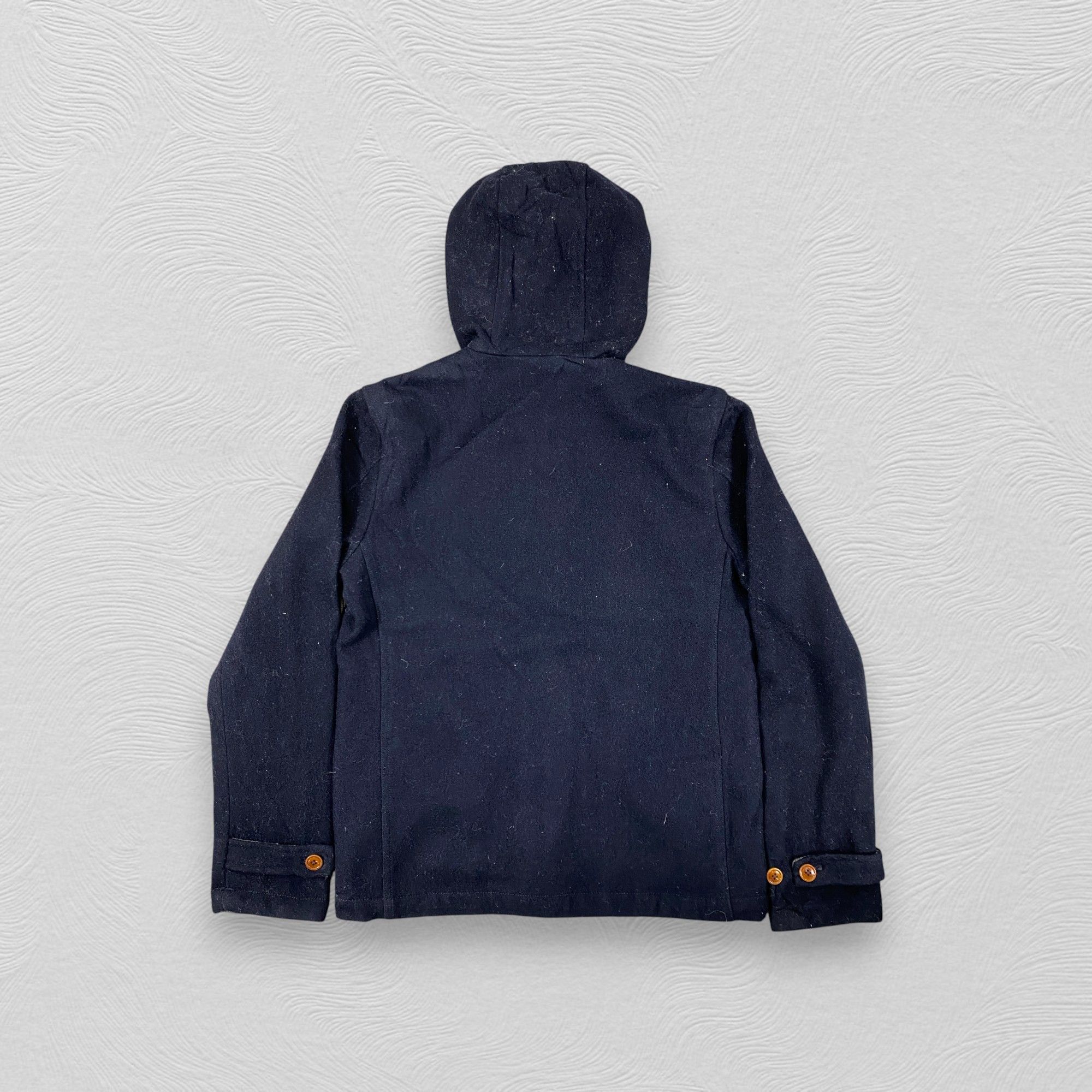 Beams Plus Vintage Japanese Brand Beams Wool Hoodie Jacket - J316 Size US M / EU 48-50 / 2 - 2 Thumbnail