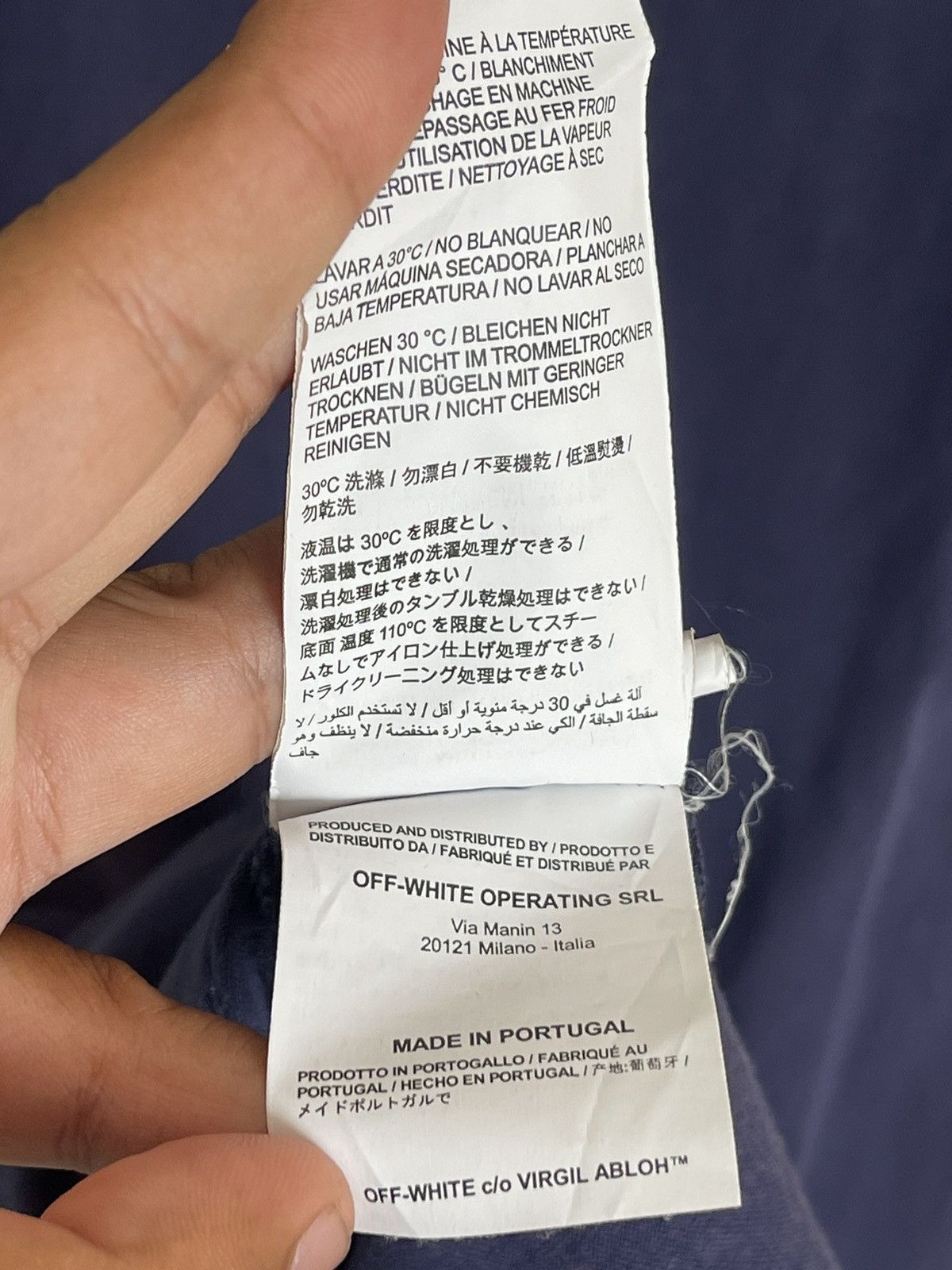 Off-White Off White Logo Tee Size US S / EU 44-46 / 1 - 9 Thumbnail