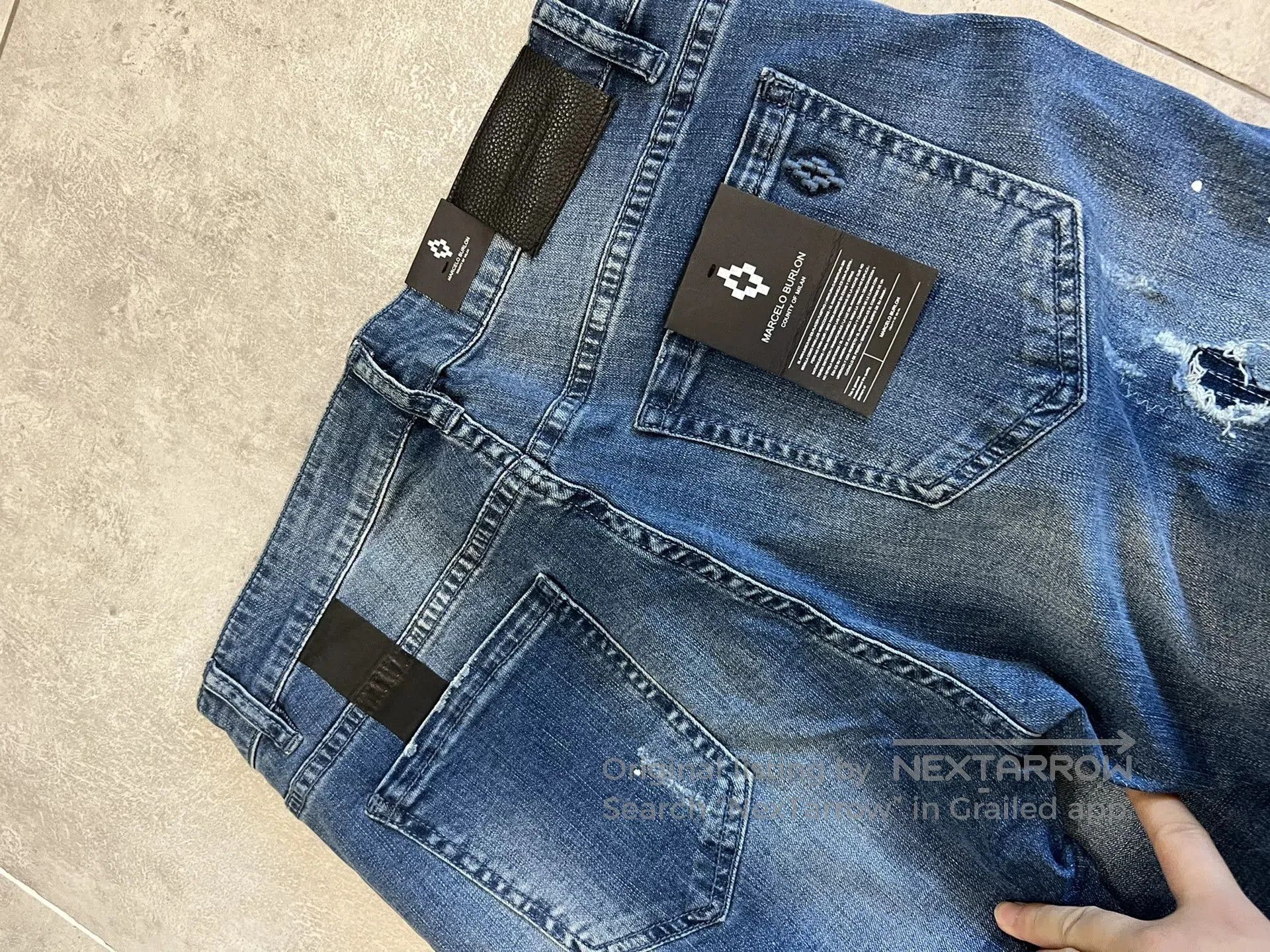 Marcelo Burlon Marcelo Burlon Men's Denim Pants. Size US 36 / EU 52 - 5 Thumbnail