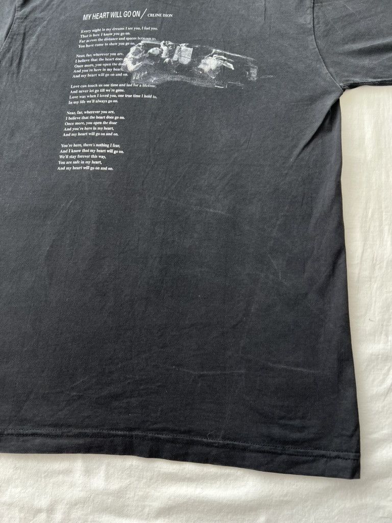 Vintage Vintage 90s Titanic Leonardo Dicaprio Movie Black T-shirt Size US S / EU 44-46 / 1 - 14 Thumbnail