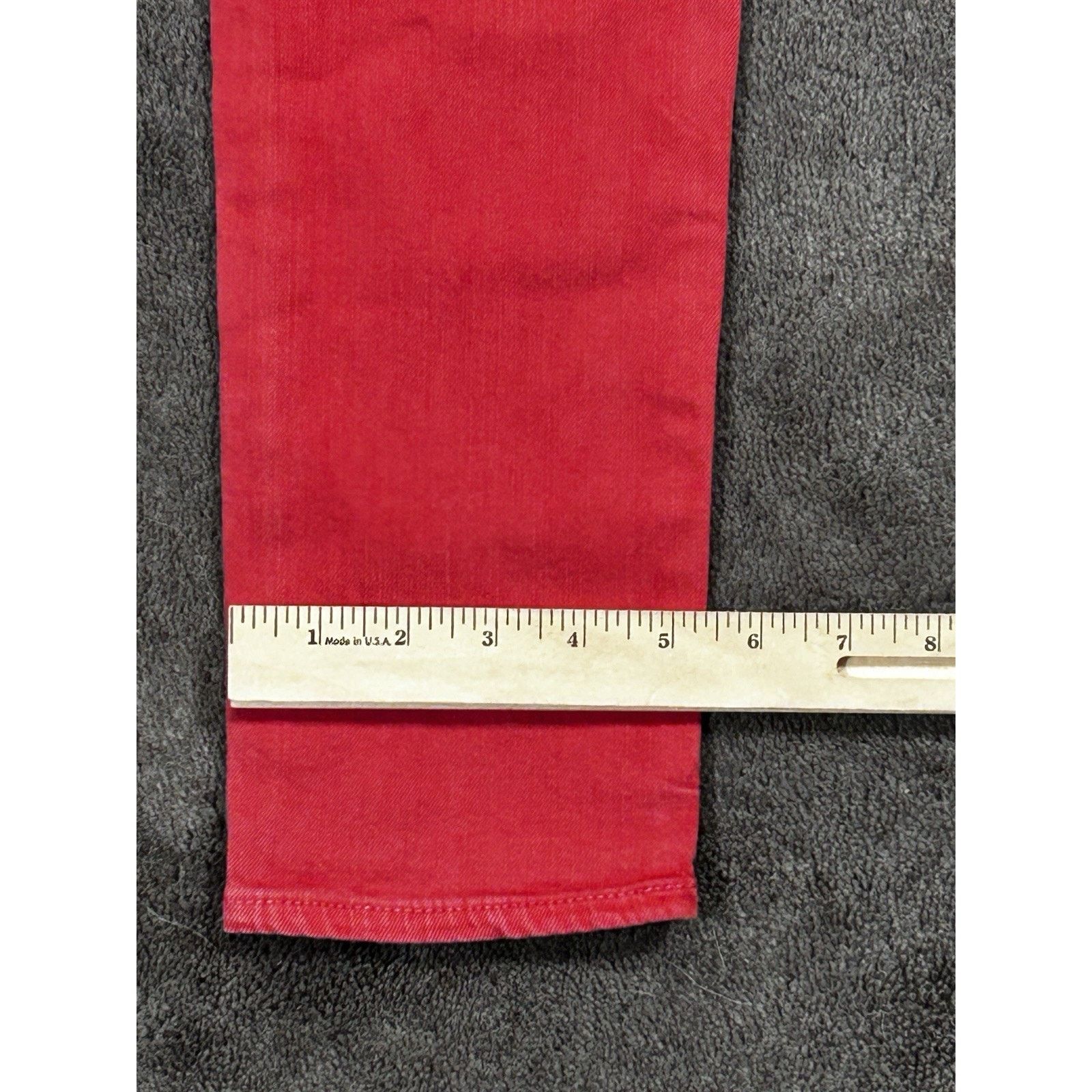 AG Adriano Goldschmied AG Adriano Goldschmied Stevie Ankle Jeans Slim Straight Leg Size 27" / US 4 / IT 40 - 10 Thumbnail