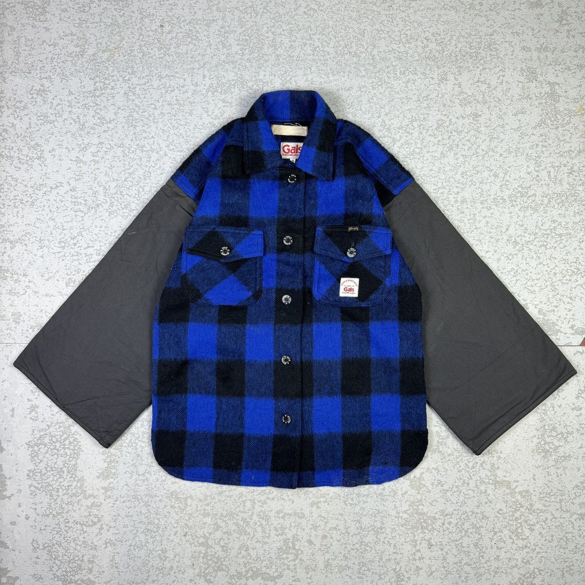 Japanese Brand × Wrangler Vintage Japanese Brand Wrangler Gals Overshirt Size US S / EU 44-46 / 1 - 1 Thumbnail