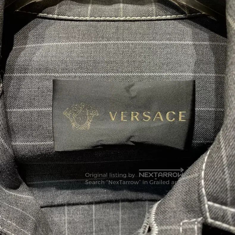 Versace Versace Main line vertical striped cargo jacket jacket Size US S / EU 44-46 / 1 - 2 Thumbnail