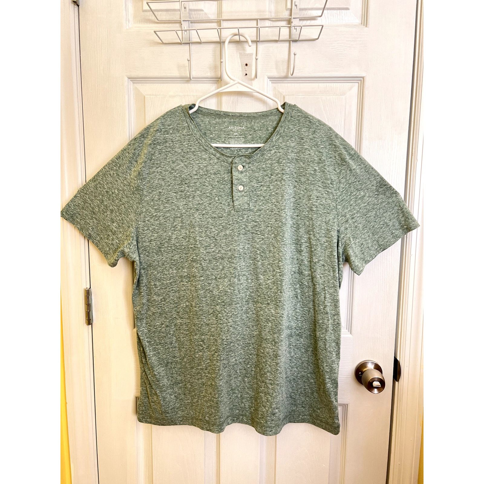 Arizona Jean Co. Heathered Green T-Shirt Size US XXL / EU 58 / 5 - 1 Thumbnail