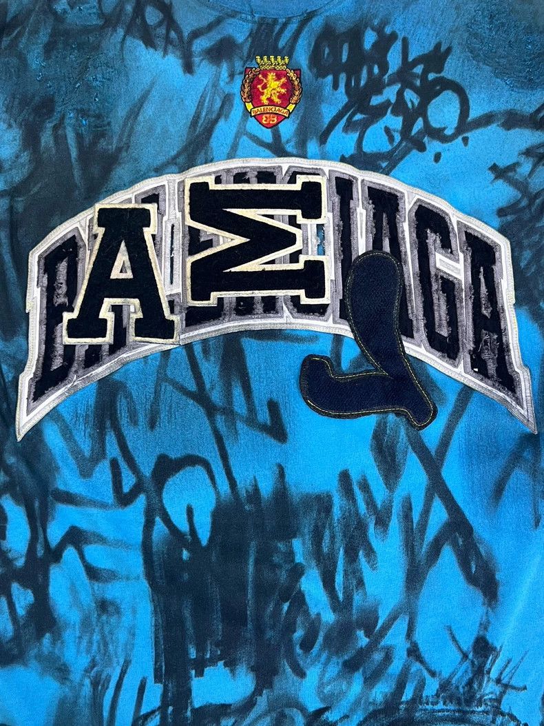 Balenciaga Balenciaga Monogrammed crewneck short sleeve T-shirt Size US M / EU 48-50 / 2 - 3 Thumbnail