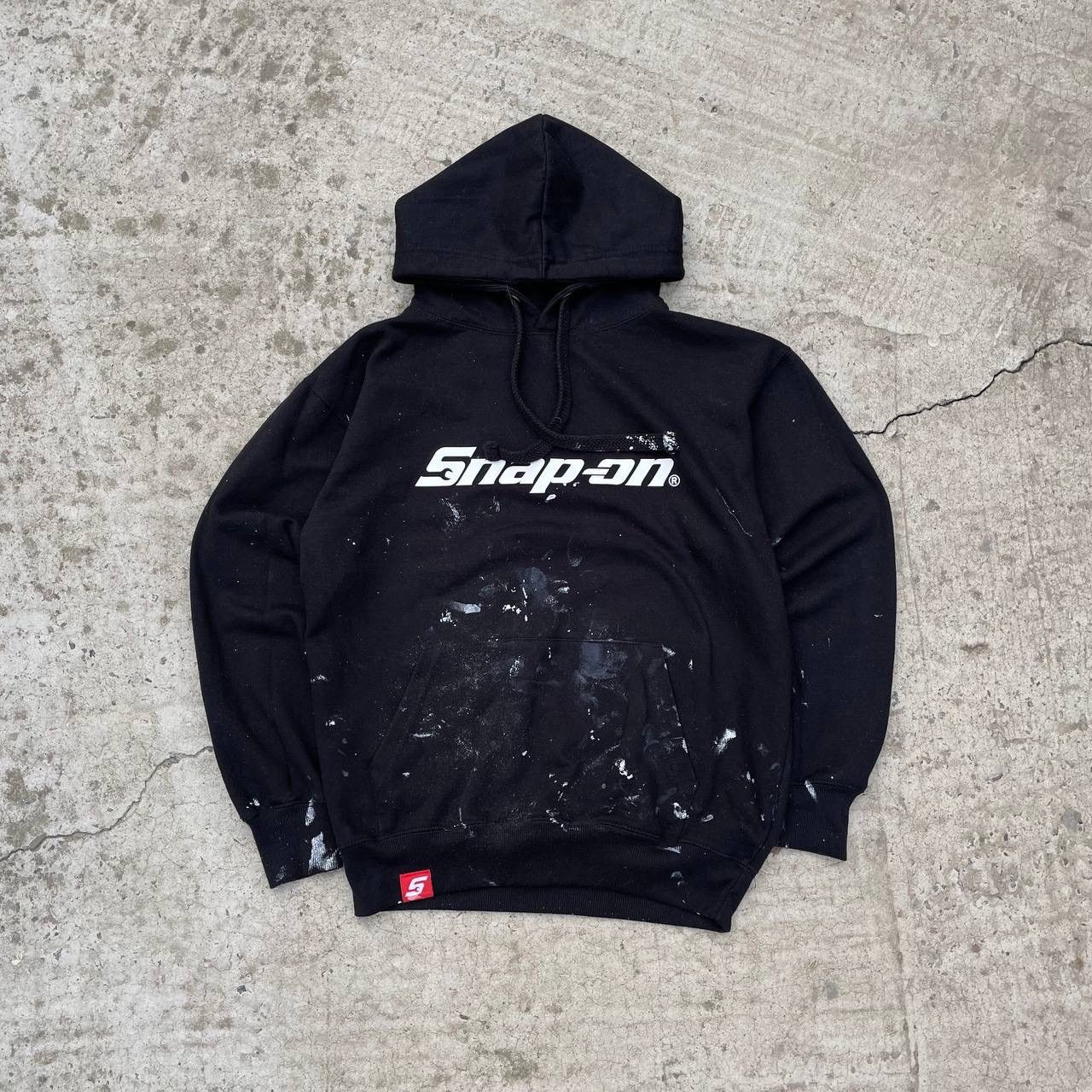 Y/Project Vintage Snap-On Hoodie Big Logo Trashed SK8 00s USA Workwear Size US M / EU 48-50 / 2 - 1 Thumbnail