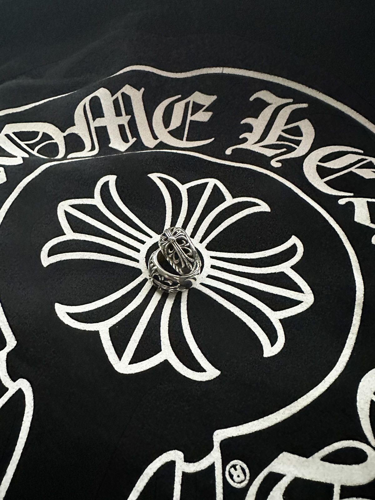 Chrome Hearts Chrome Hearts Floral Cross Ring Size ONE SIZE - 4 Thumbnail