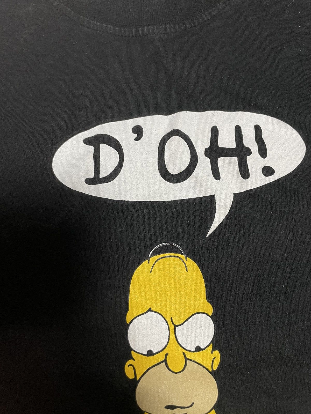 Hanes × Vintage Vintage Simpsons t shirt 1997 homer d’oh 90s Size US L / EU 52-54 / 3 - 4 Thumbnail