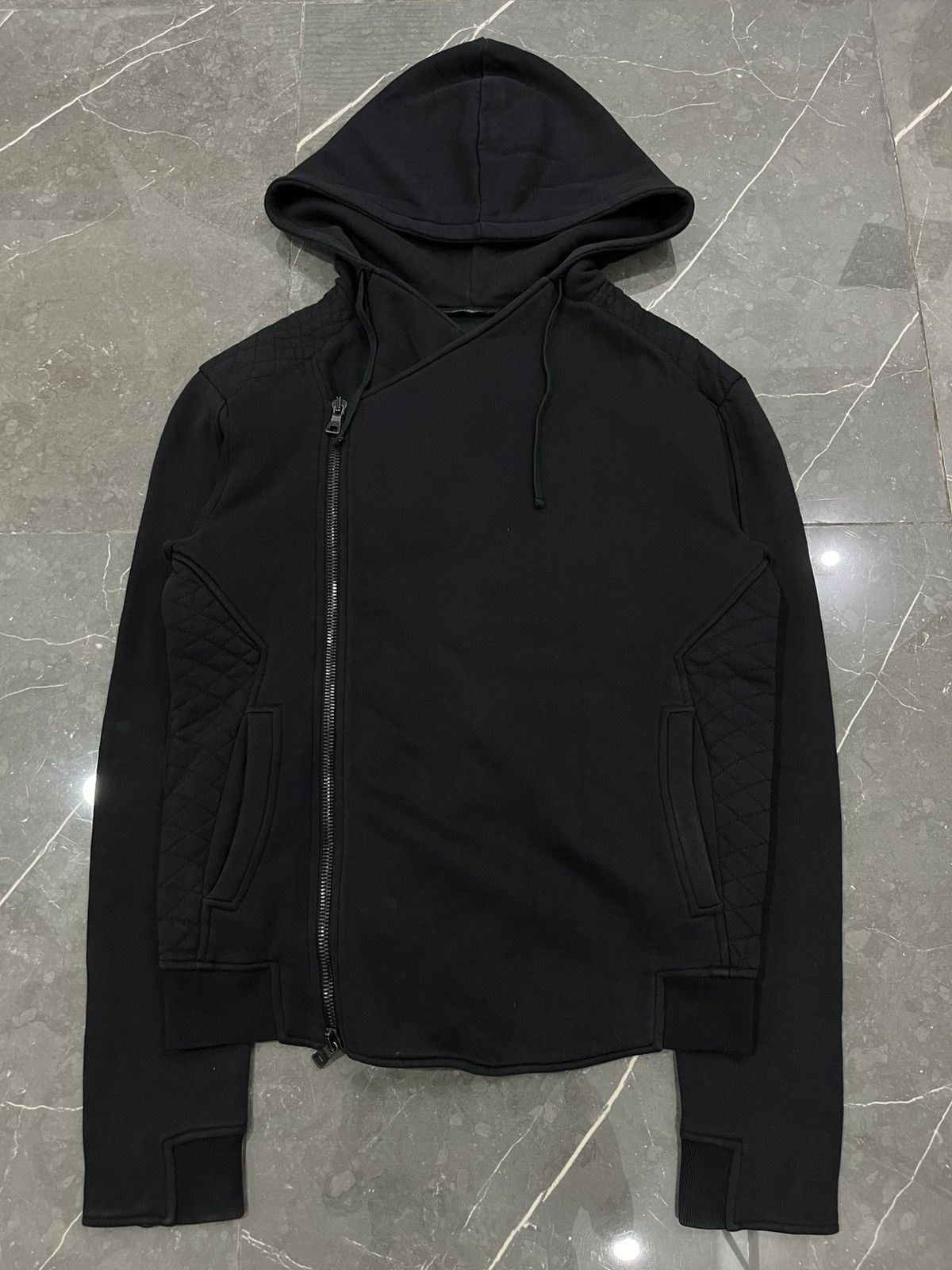 Balmain BALMAIN DECARNIN BIKERS ZIP HOODIE Size US M / EU 48-50 / 2 - 1 Thumbnail