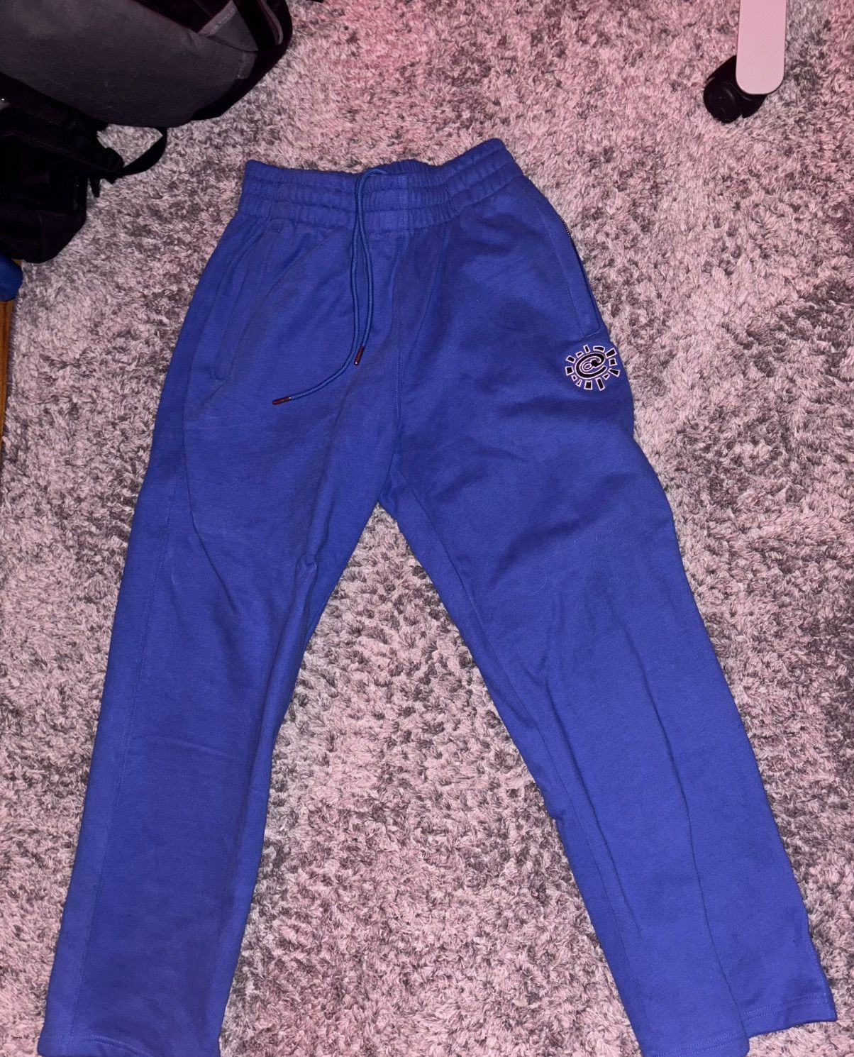 always do what you should do Adwysd blue joggers | Grailed