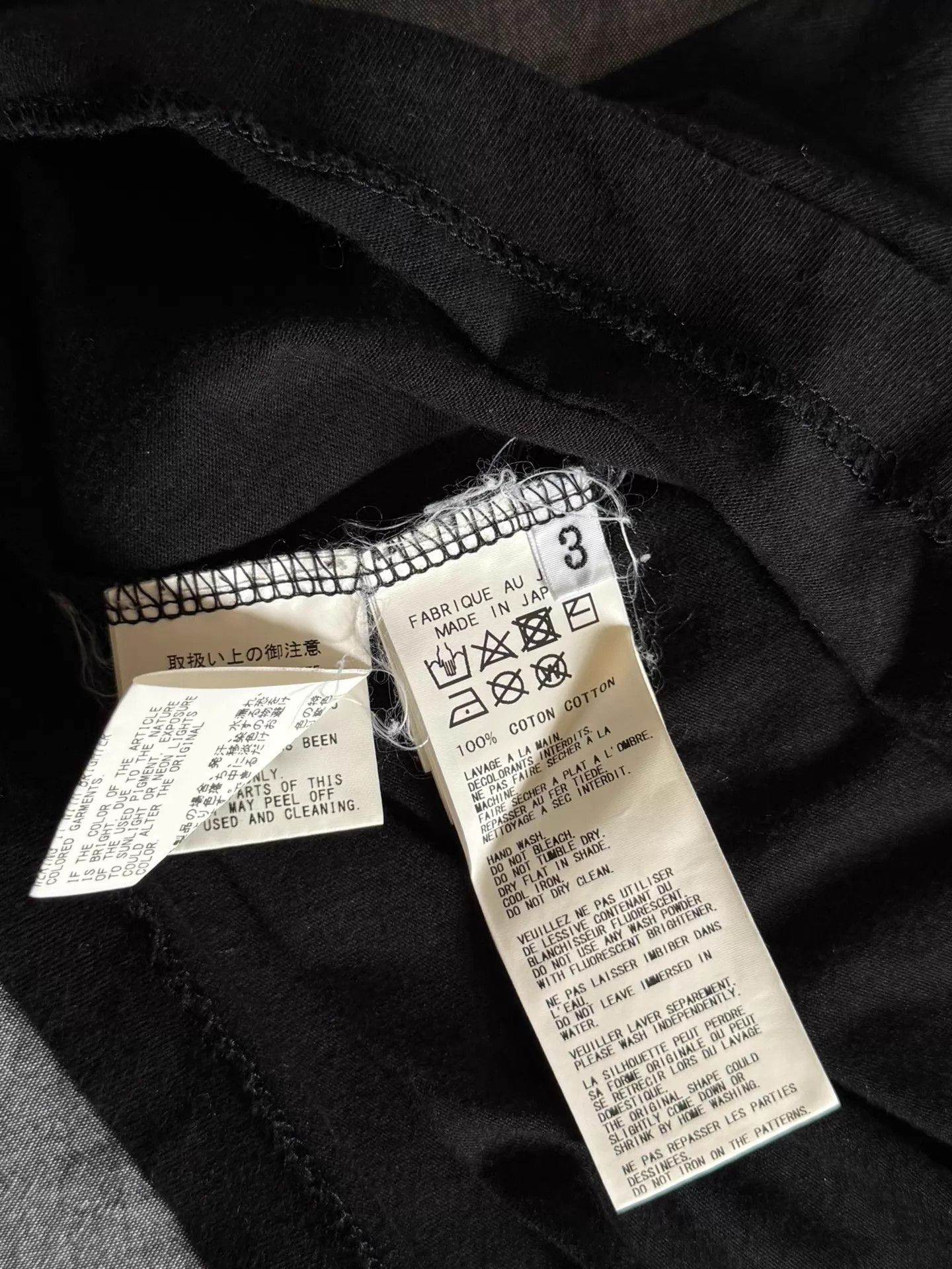 Yohji Yamamoto Yohji Yamamoto 19SS Poetry T-shirt (One Size) Size US L / EU 52-54 / 3 - 4 Thumbnail