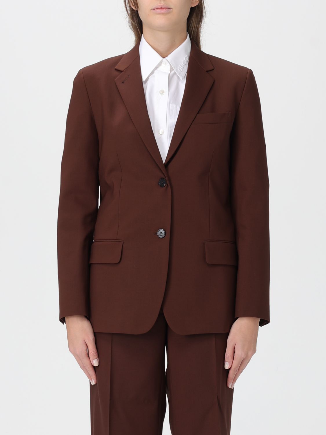 Gucci Gucci Jacket Woman Brown Size XS / US 0-2 / IT 36-38 - 1 Thumbnail