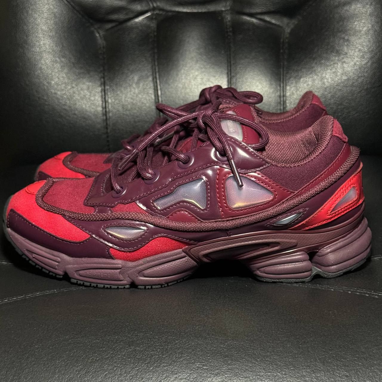Adidas × Raf Simons Adidas Raf Simons Ozweego burgundy Size US 8 / EU 41 - 3 Thumbnail