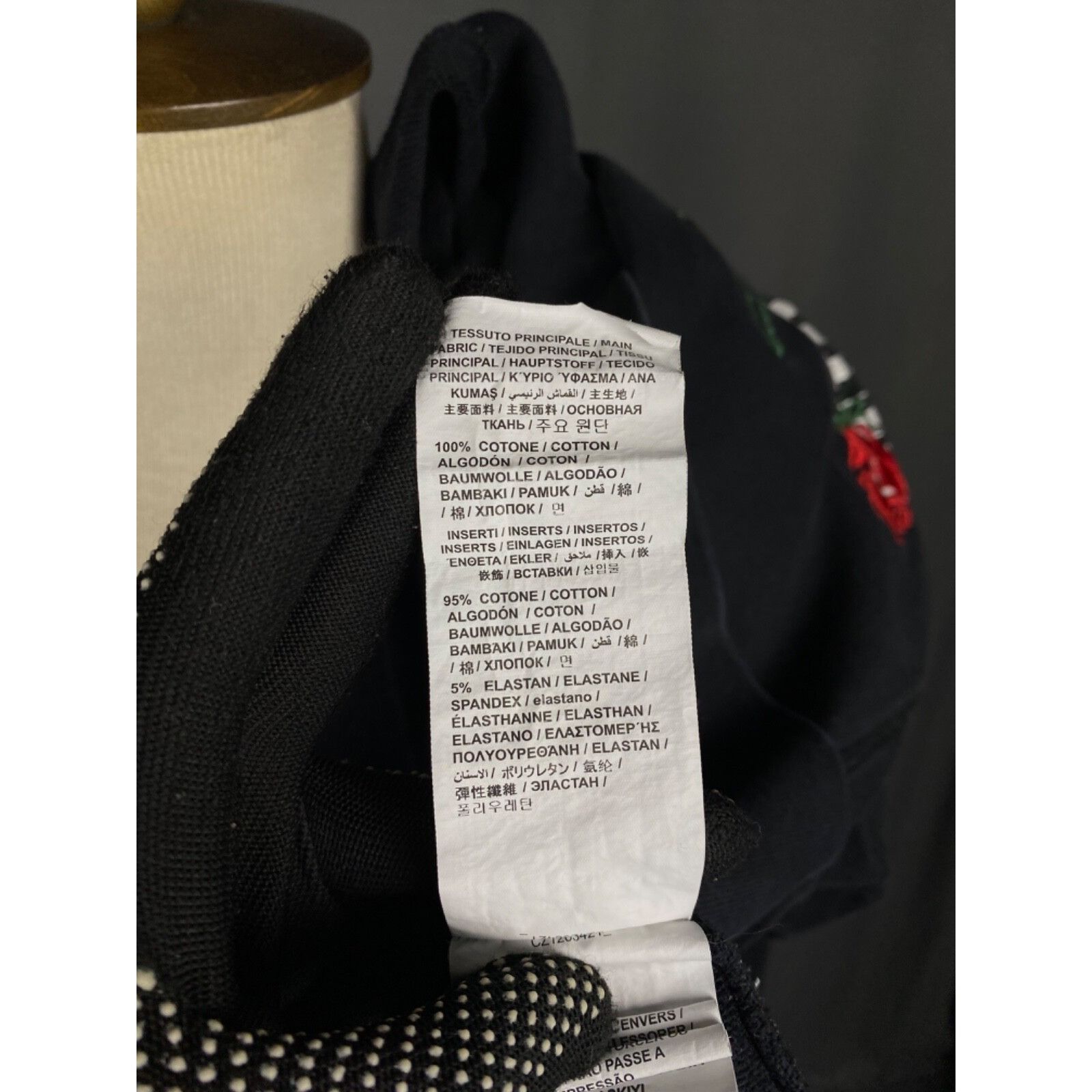 Moschino Love Moschino Big Logo Men's Black Crewneck Sweater Size M Size US M / EU 48-50 / 2 - 12 Thumbnail