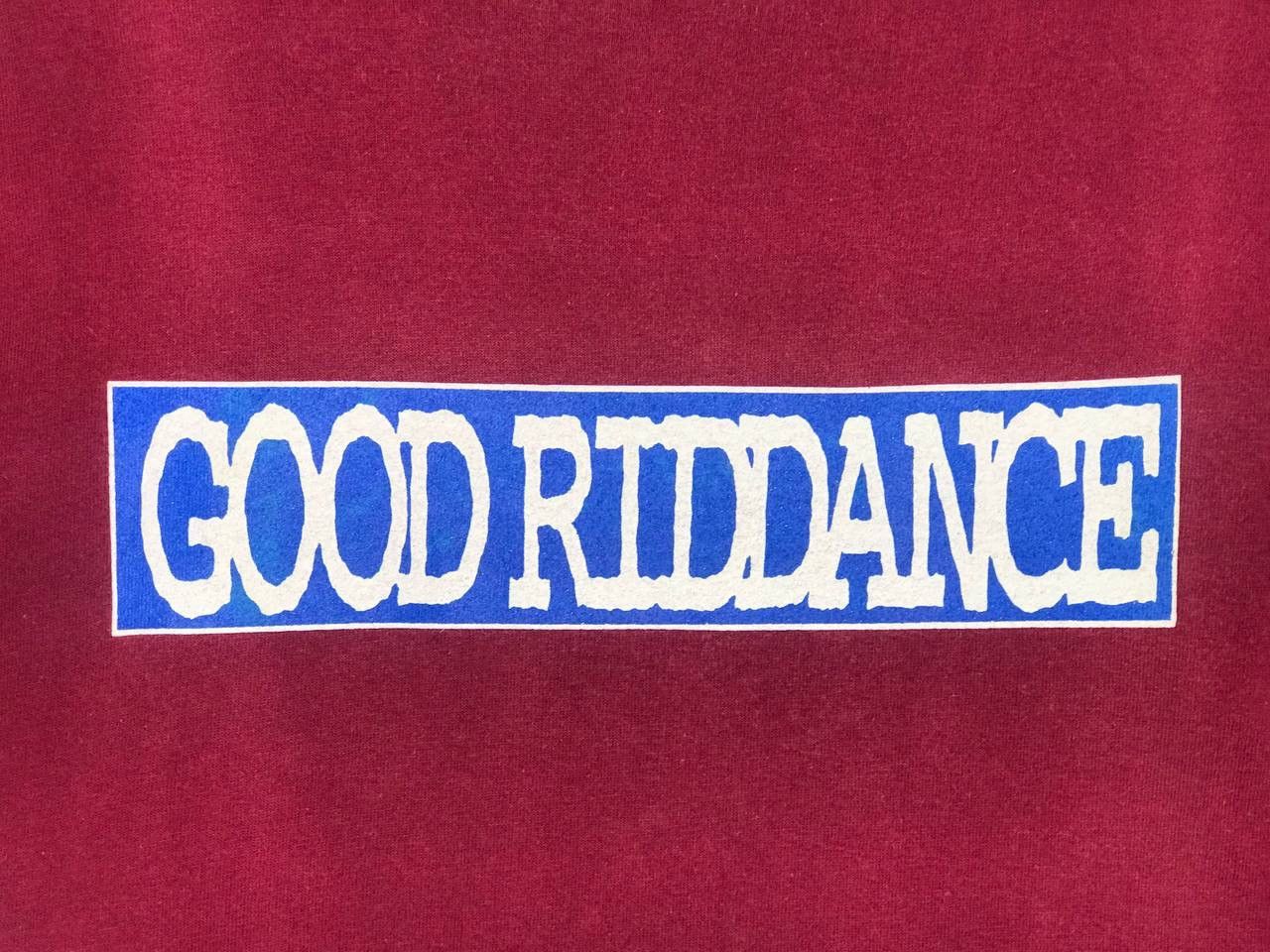 Band Tees × Vintage Vintage rare Good Riddance punk rock band far wreck chords Size US L / EU 52-54 / 3 - 3 Thumbnail