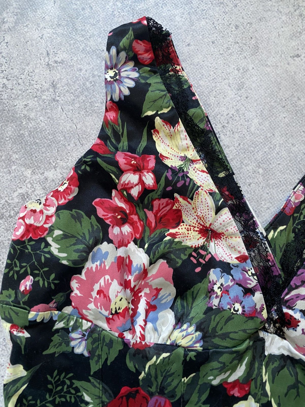 Dolce & Gabbana Vintage Dolce & Gabbana Floral Dress Authentic Y2K Luxury Size M / US 6-8 / IT 42-44 - 3 Thumbnail