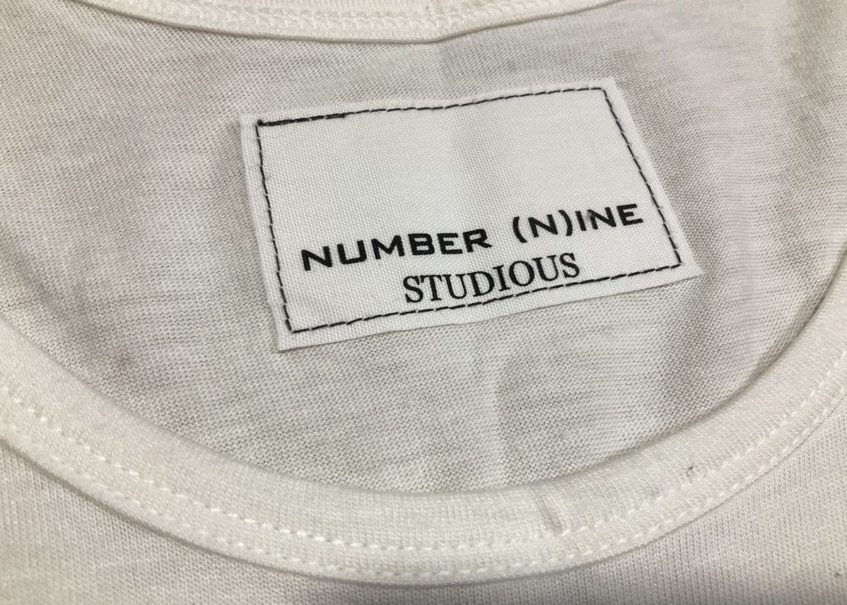 Number (N)ine × Takahiromiyashita The Soloist. 🔥Rare Number (N)ine White Tank Top Size US S / EU 44-46 / 1 - 4 Thumbnail