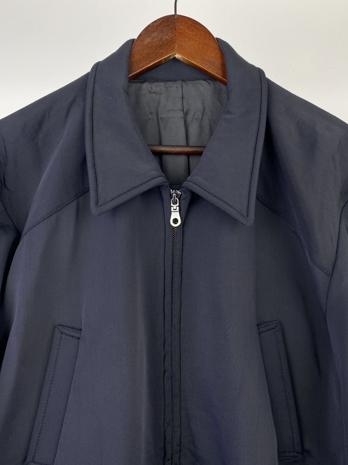 Tete Homme Tete Homme 00s Nylon Blend Belted Trench Coat Japan Size US L / EU 52-54 / 3 - 12 Thumbnail