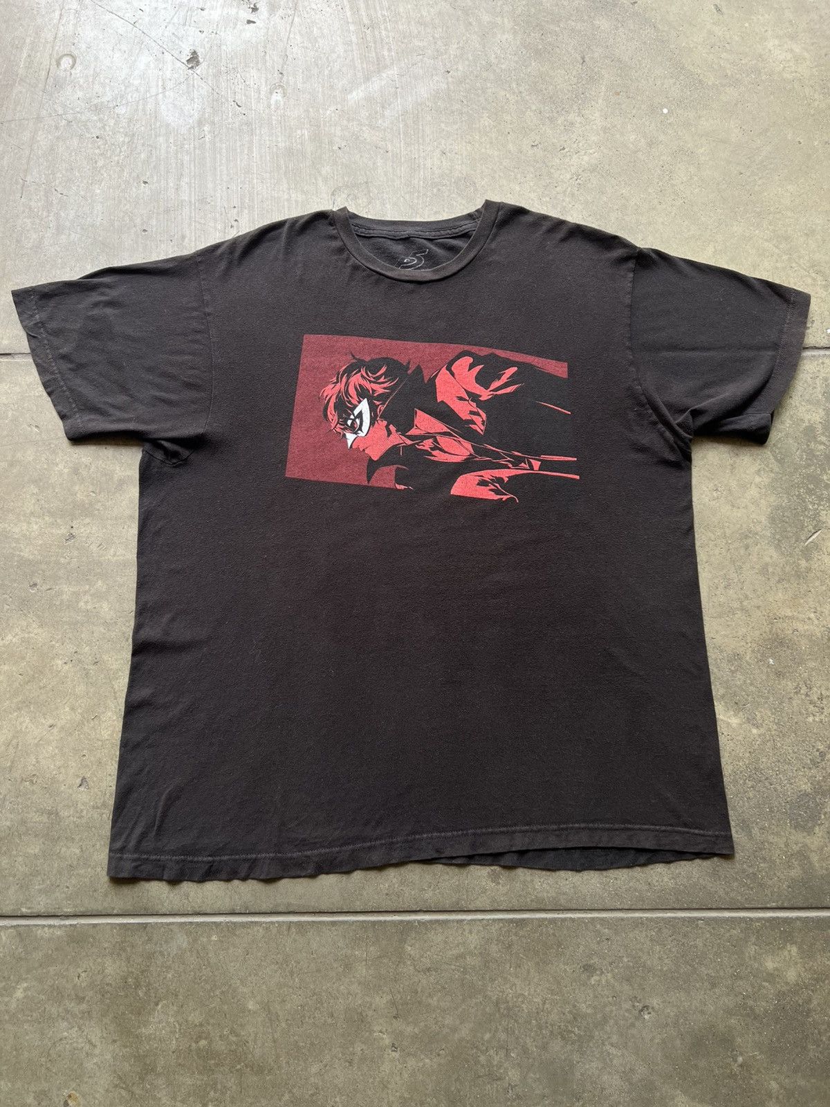 Anime × Japanese Brand × Vintage VTG 2016 Persona 5 Video Game Tee Shirt Promo Atlus Joker Size US XL / EU 56 / 4 - 1 Thumbnail