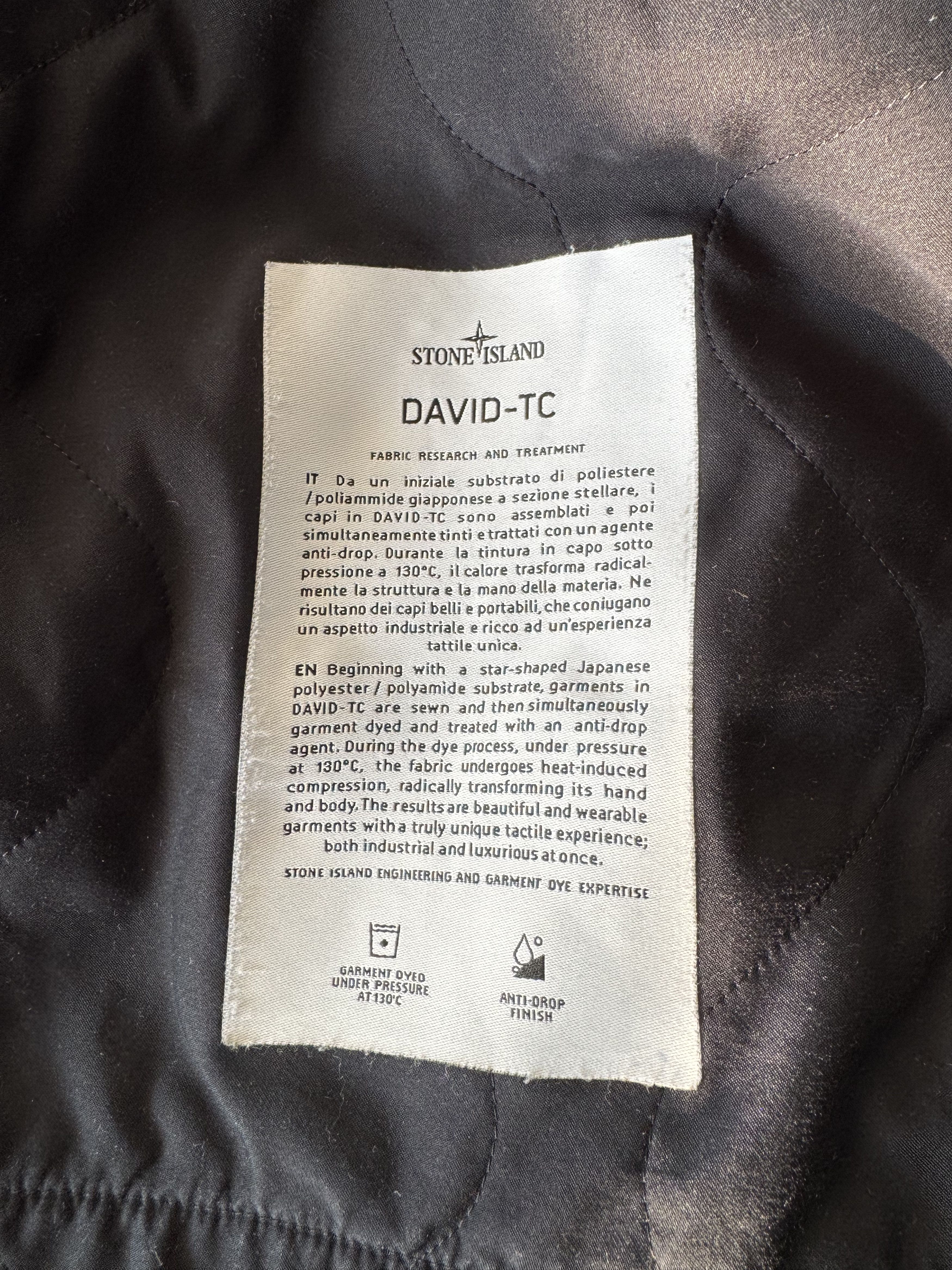 Stone Island Stone Island David-TC Trench Coat Jacket Navy ice Size US M / EU 48-50 / 2 - 9 Thumbnail