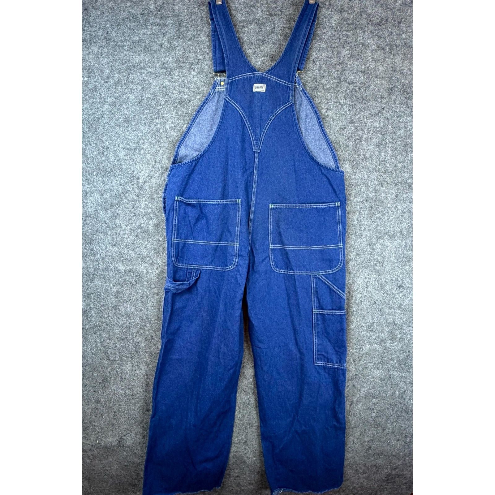 Liberty VTG Liberty Bib Overalls 40 Blue Denim Carpenter Dungaree Size US 40 / EU 56 - 3 Thumbnail