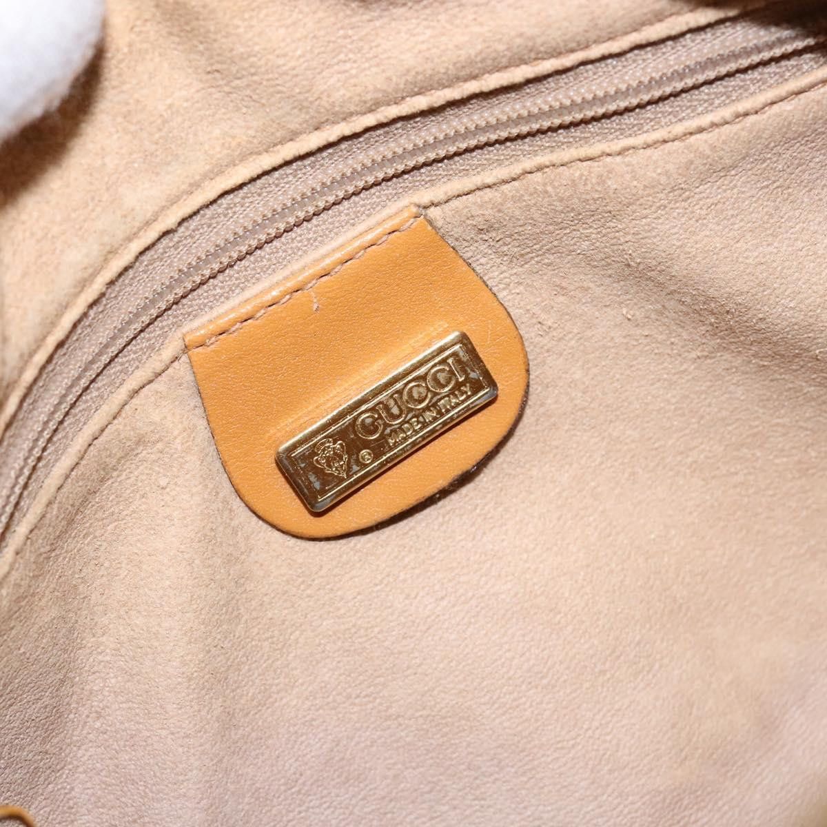 Gucci GUCCI Micro GG Supreme Shoulder Bag Pvc Beige Gold Size ONE SIZE - 16 Thumbnail