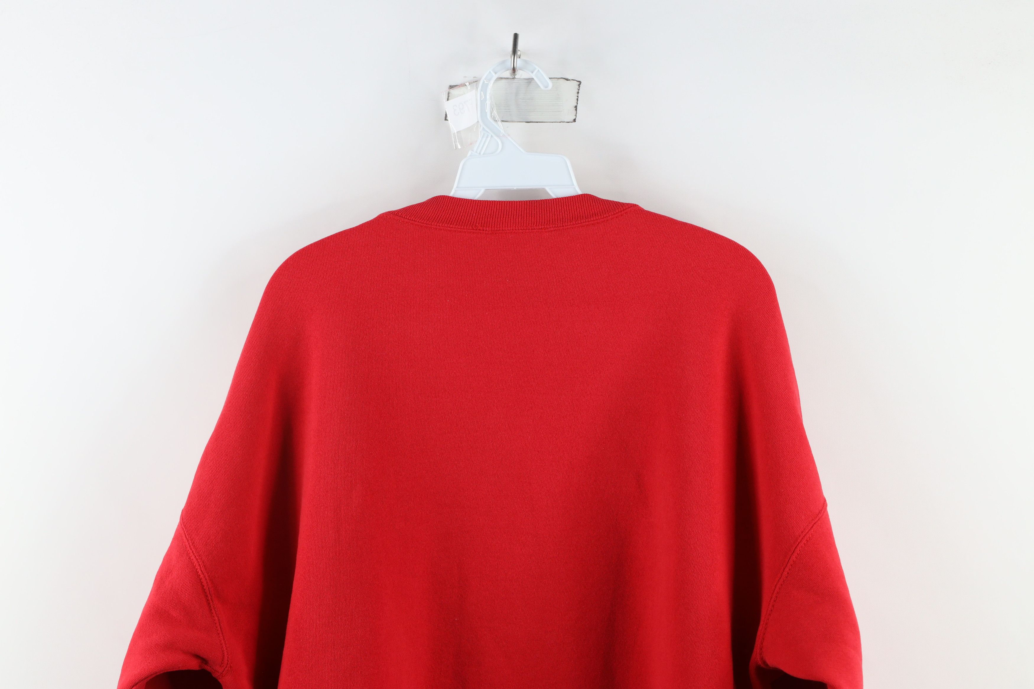 Vintage Vintage 90s Ohio State University Crewneck Sweatshirt USA Size US XL / EU 56 / 4 - 10 Thumbnail