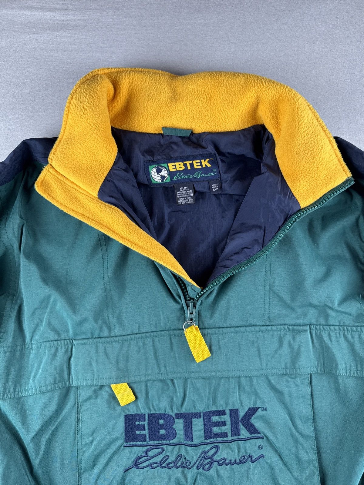 Eddie Bauer Vintage 90s Eddie Bauer EBTEK Anorak Jacket Stowaway Hood S Size US S / EU 44-46 / 1 - 5 Thumbnail
