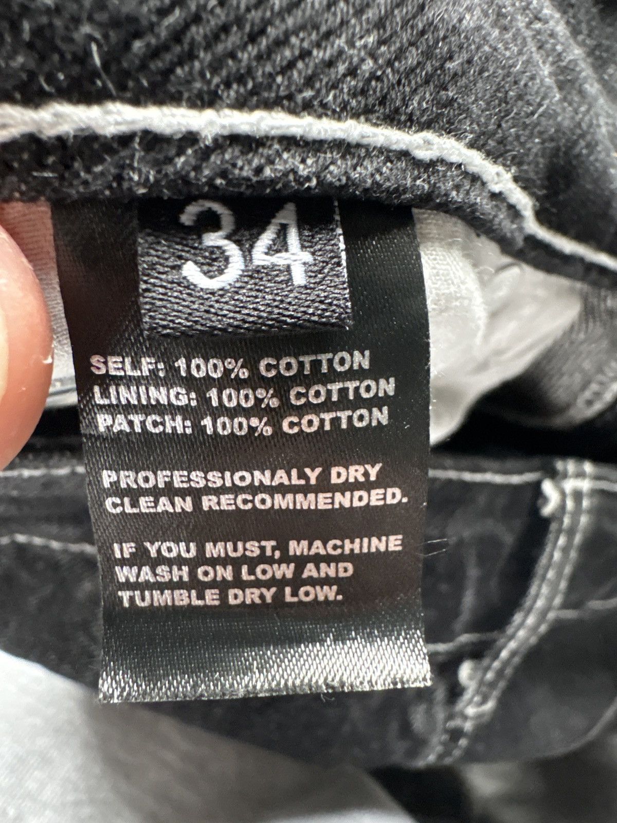 Revenge REVENGE WAXED DENIM SPIDERWEB Size US 34 / EU 50 - 5 Thumbnail