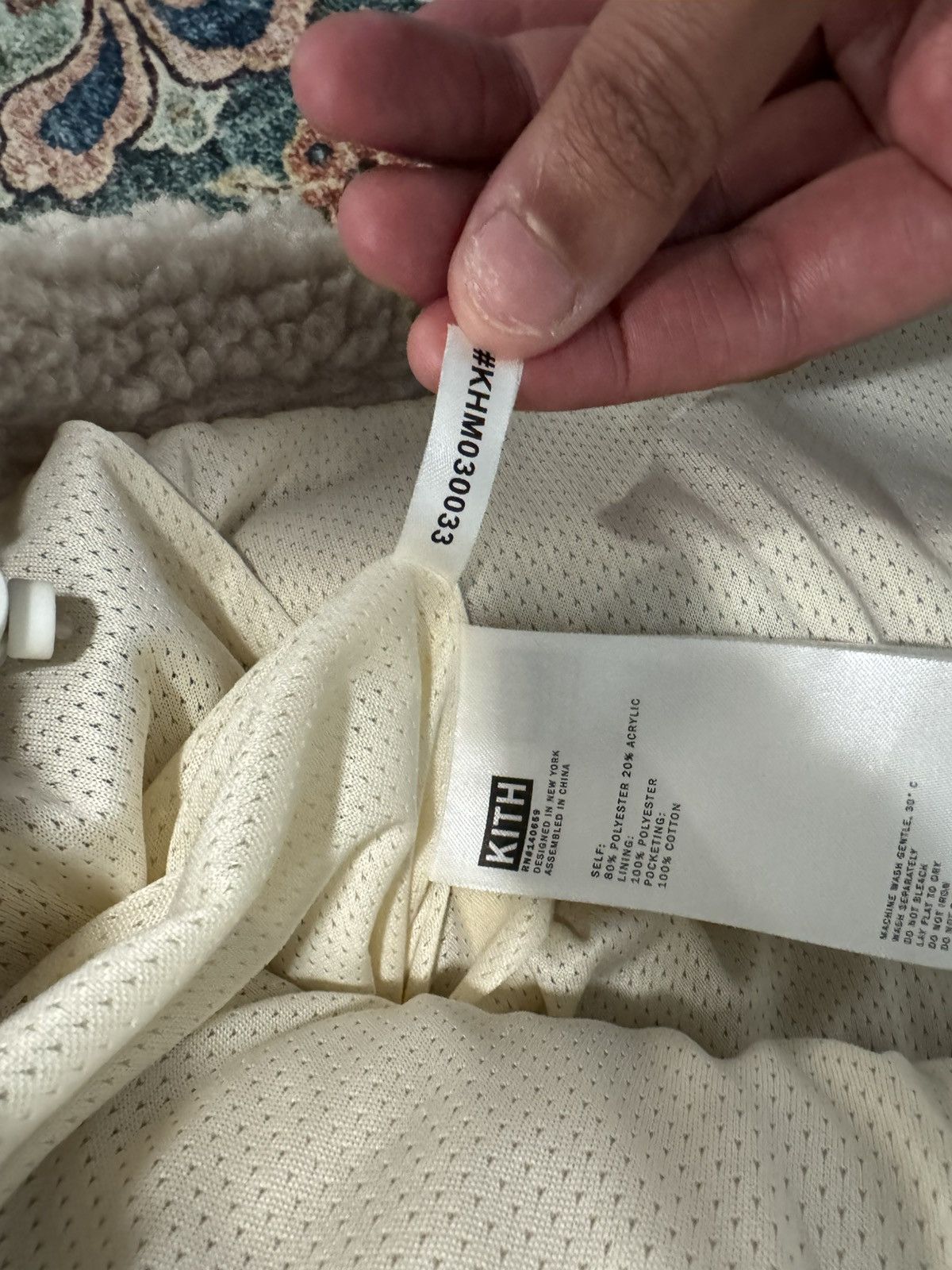Kith Kith Molecule Sherpa Hoodie Large Size US L / EU 52-54 / 3 - 3 Thumbnail